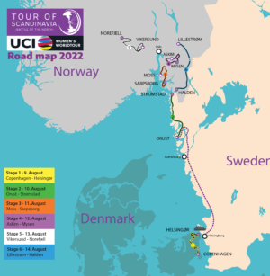 Tour de Escandinavia 2022 - Vista previa de la ruta de la Batalla del norte